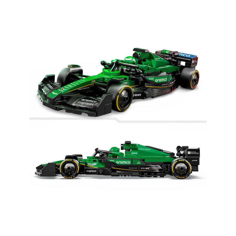LEGO®  77245 Auto da corsa Aston Martin Aramco F1® AMR24 