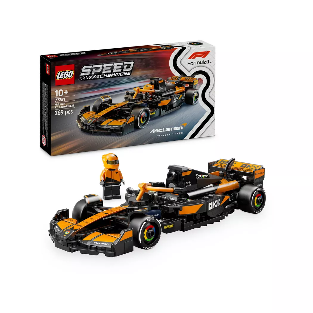 Lego Speed Champions McLaren F1 Team MCL38 Race Car 77251