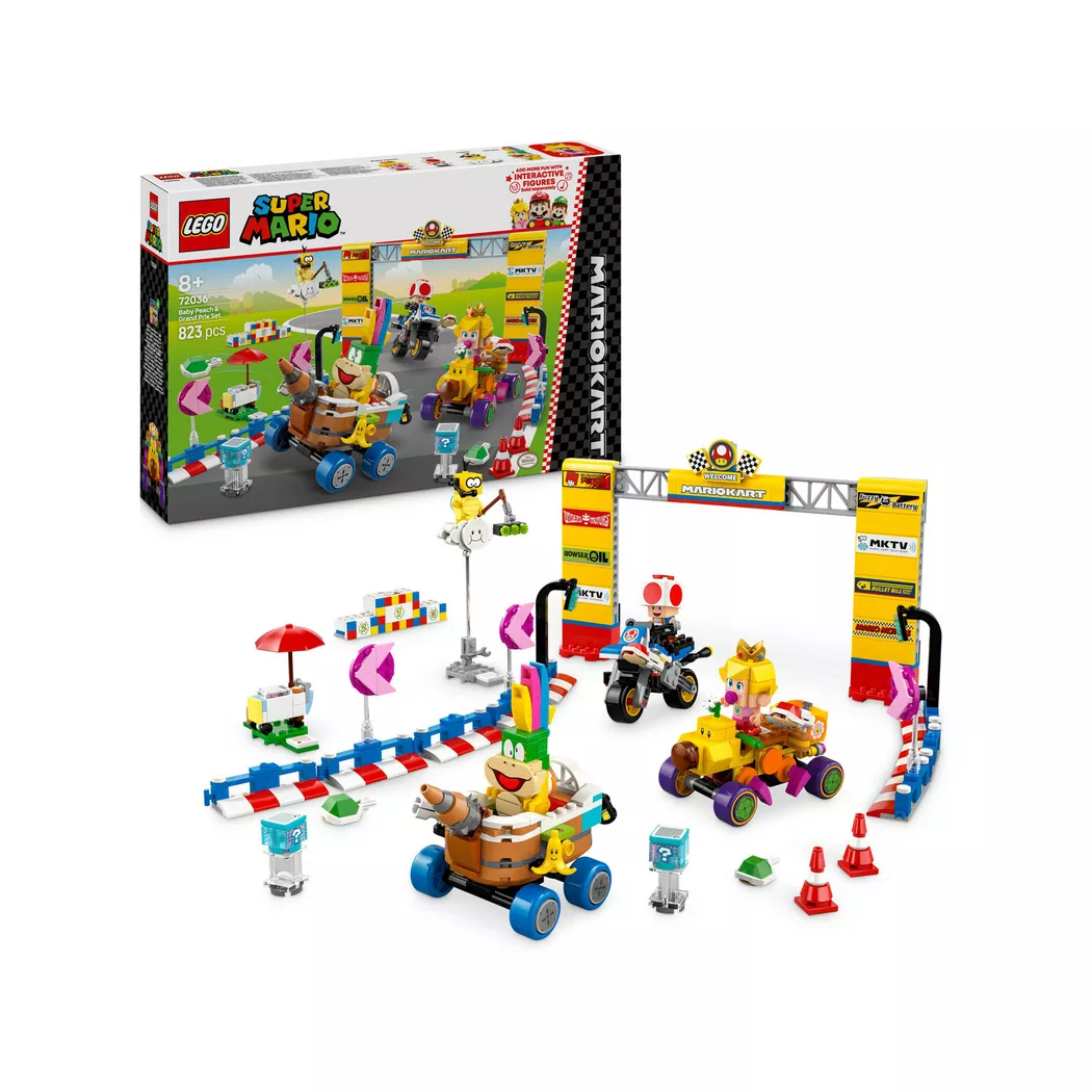 Lego Super Mario Mario Kart – Baby Peach og Grand Prix 72036