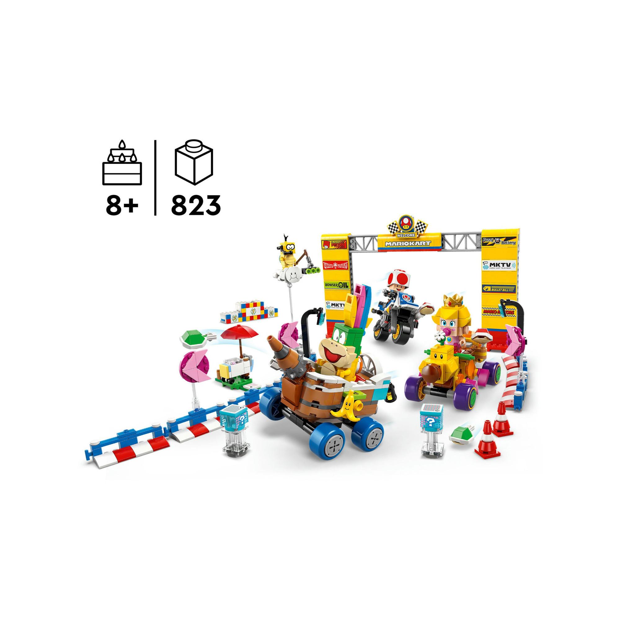 LEGO®  72036 Mario Kart™ – Bébé Peach et ensemble de grand prix 