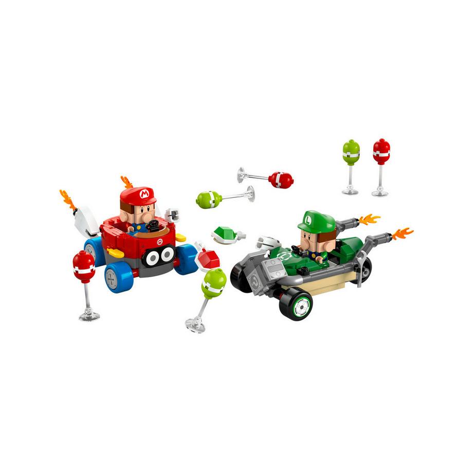 LEGO®  72034 Mario Kart™ – Bébé Mario contre Bébé Luigi 