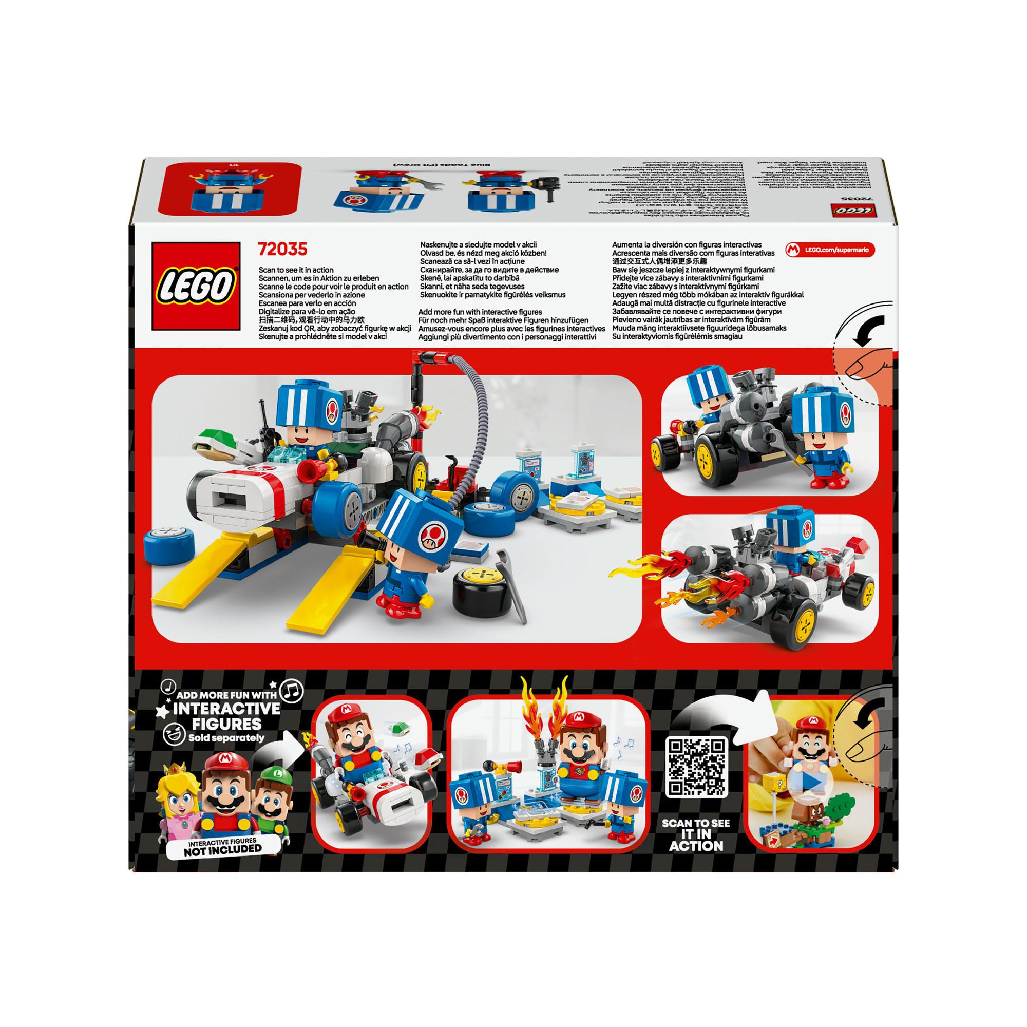 LEGO®  72035 Mario Kart™: Officina di Toad 