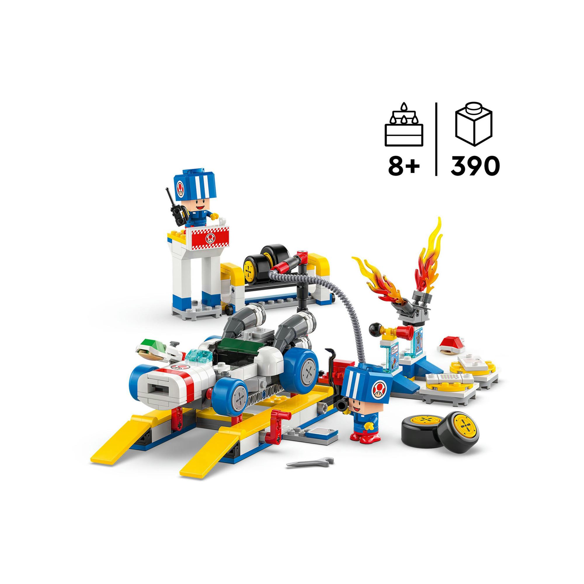 LEGO®  72035 Mario Kart™ – Toads Werkstatt 