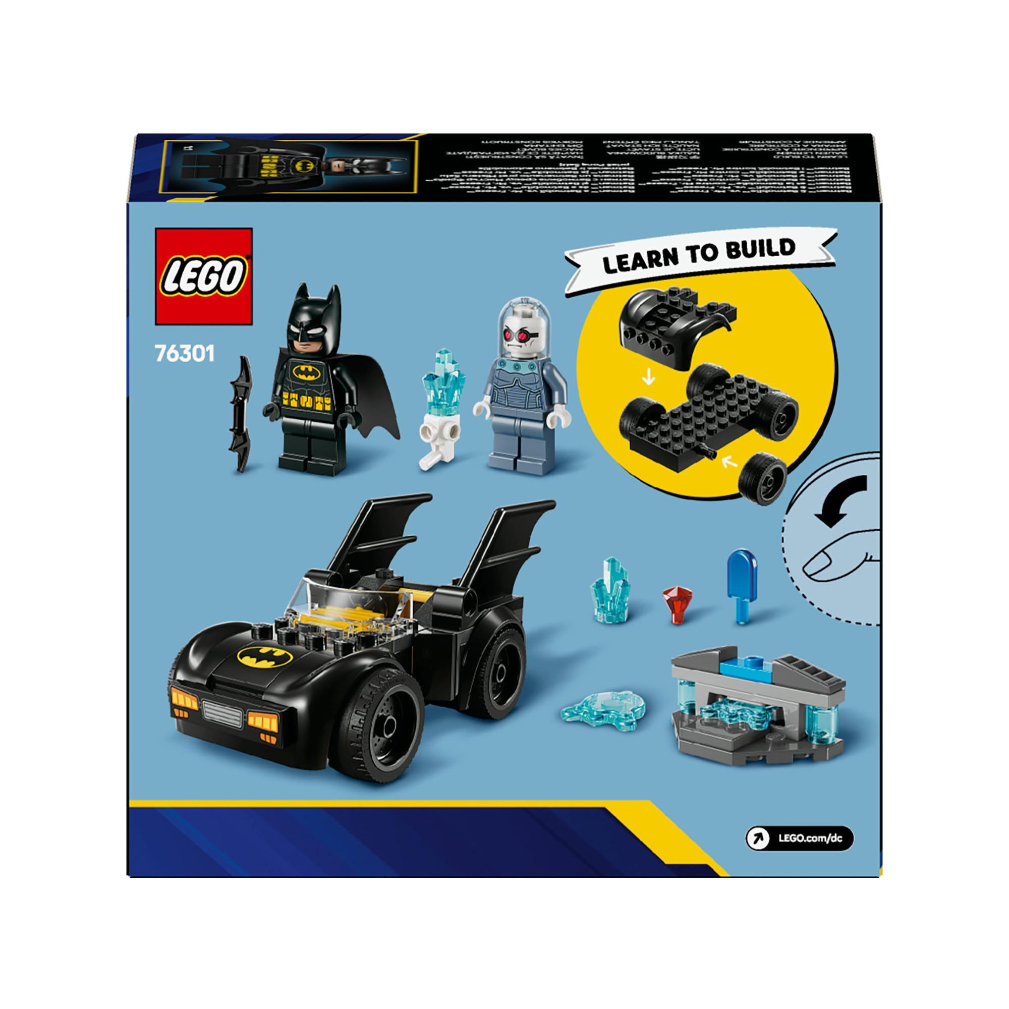 LEGO®  76301 Batman™ e Batmobile™ contro Mr. Freeze™ 