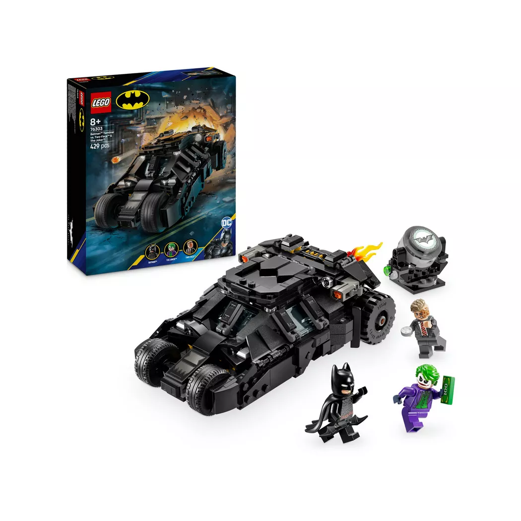 Lego Super Heroes Batman med Tumbler mot Two-Face og The Joker 76303