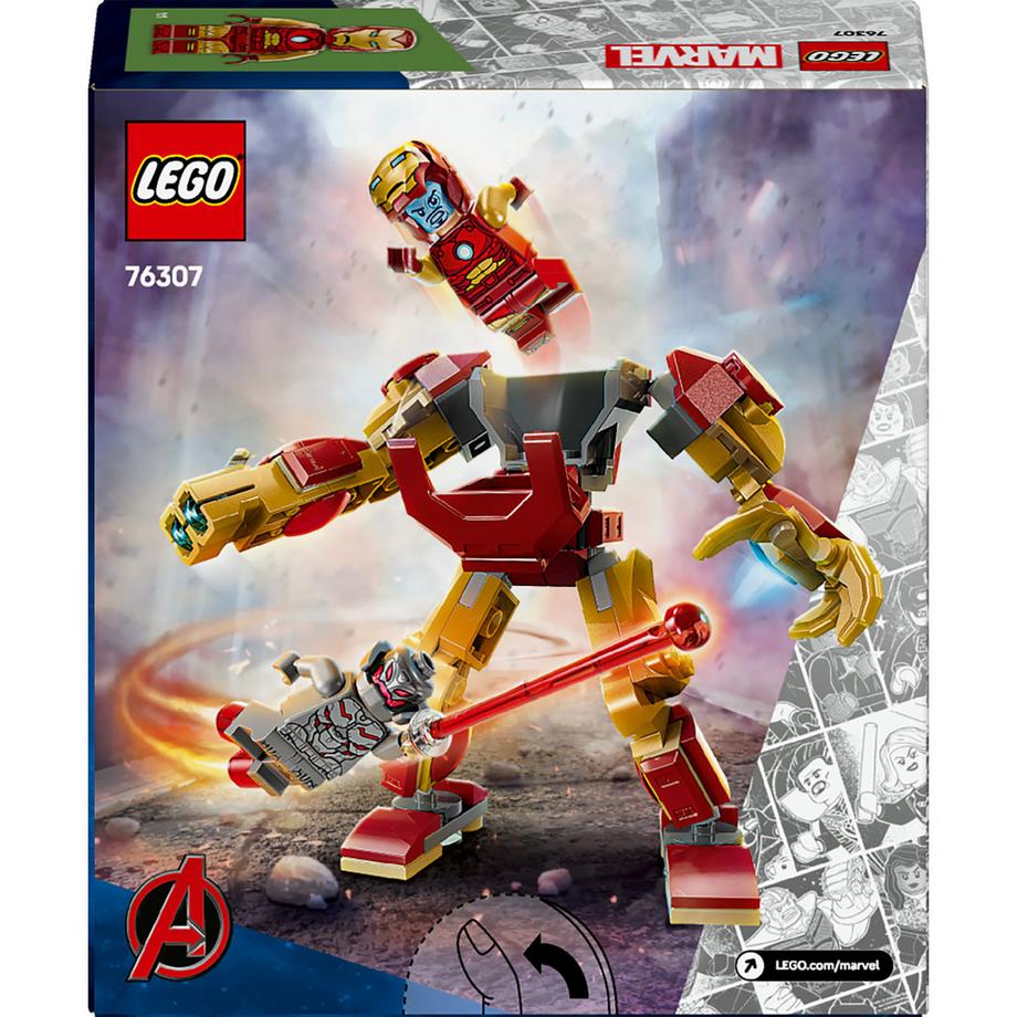 LEGO®   76307 Le robot d’Iron Man contre Ultron 