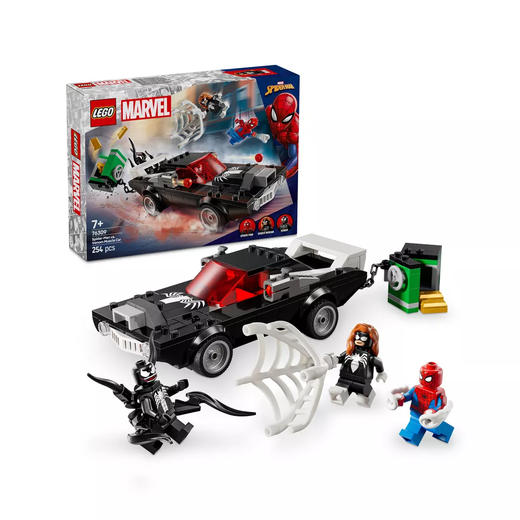 Lego Super Heroes Spider-Man mot Venom med muskelbil 76309