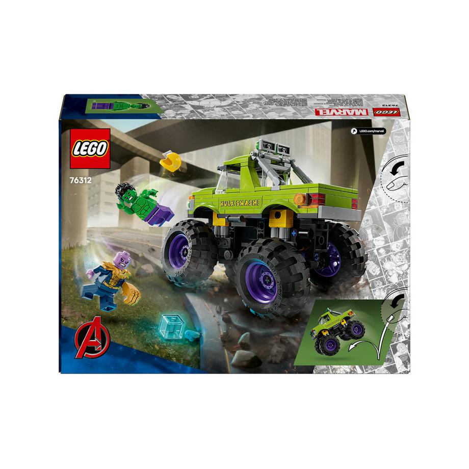 LEGO®  76312 Truck di Hulk contro Thanos 
