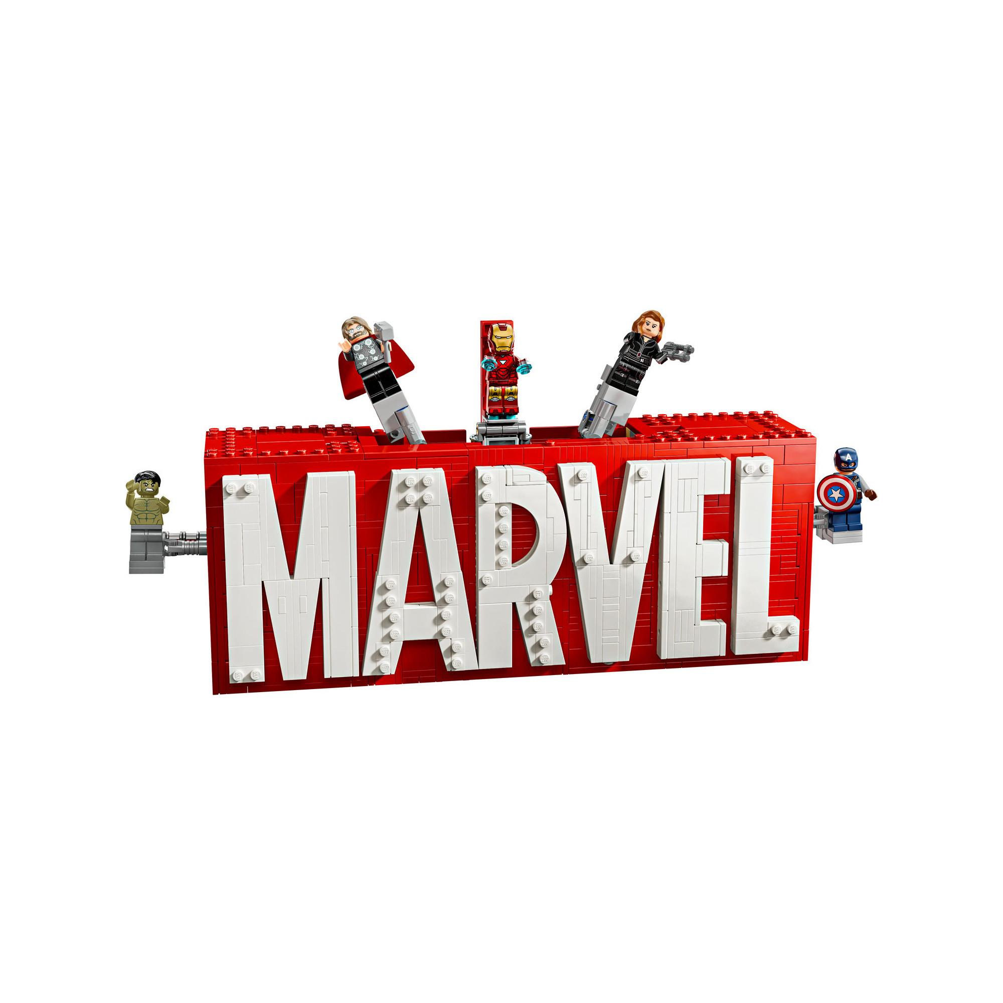 LEGO®  76313 Logo MARVEL et ses super-héros 