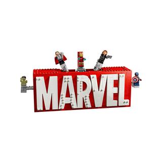 LEGO®  76313 Logo MARVEL et ses super-héros 