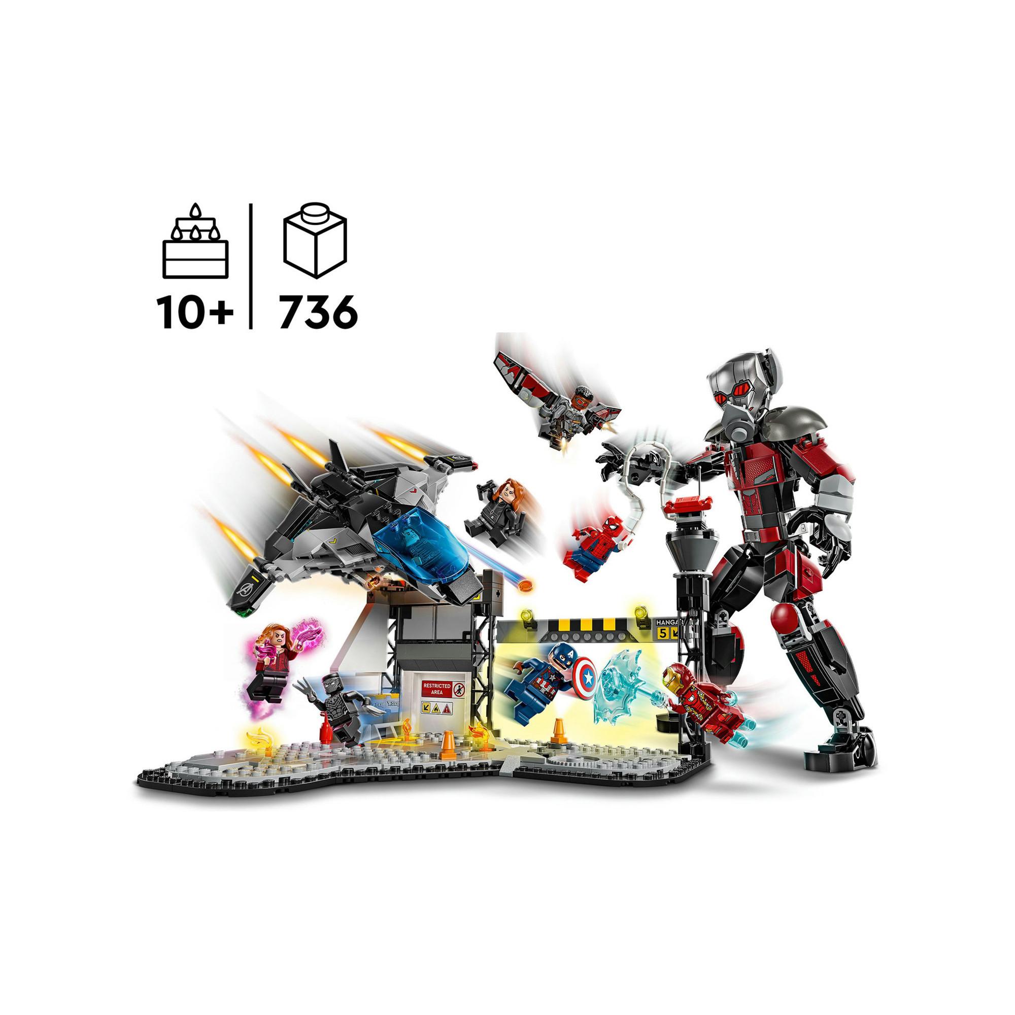 LEGO®  76314 Azione di battaglia Captain America: Civil War 