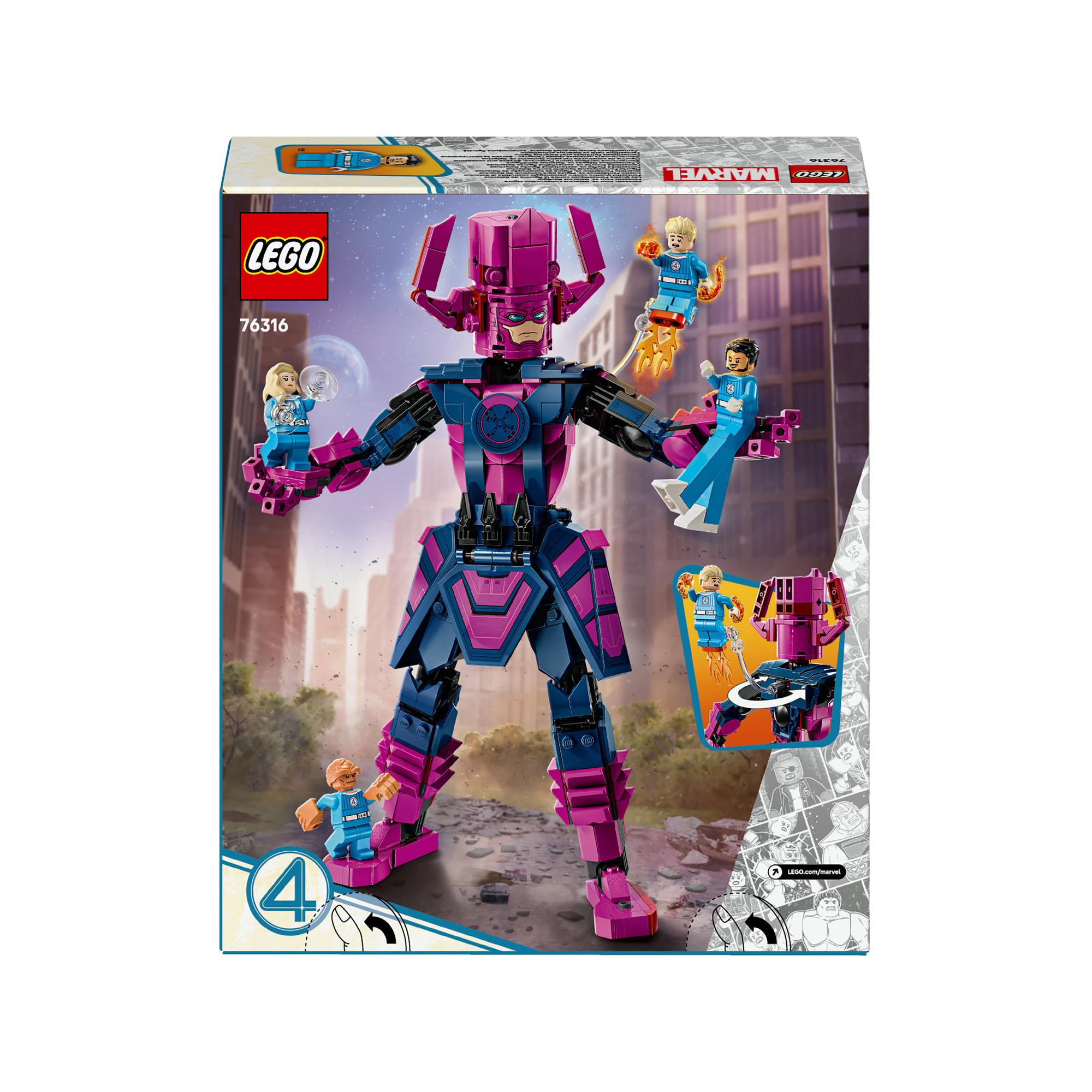 LEGO®  76316 Fantastici Quattro contro personaggio costruibile di Galactus 