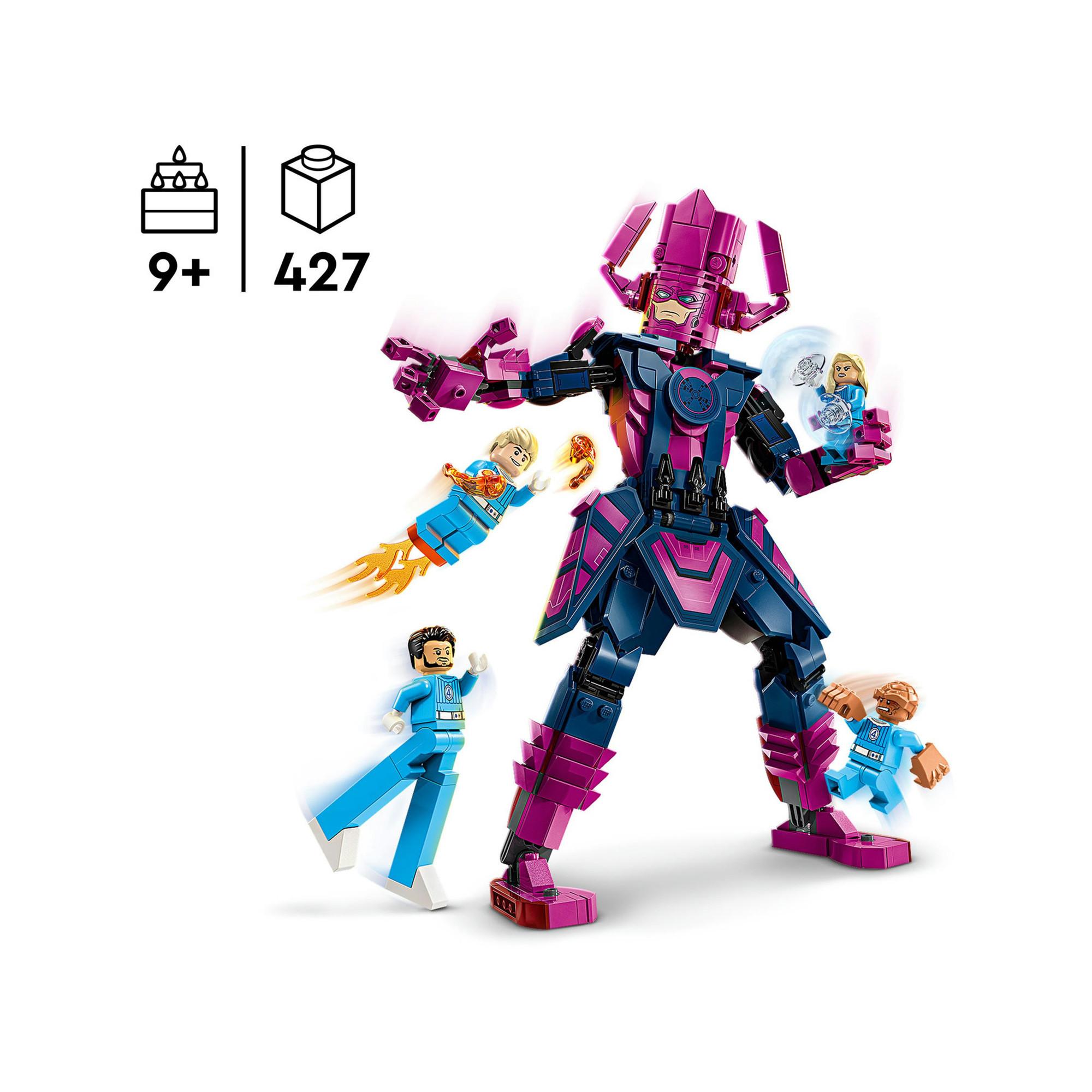 LEGO®  76316 Fantastici Quattro contro personaggio costruibile di Galactus 