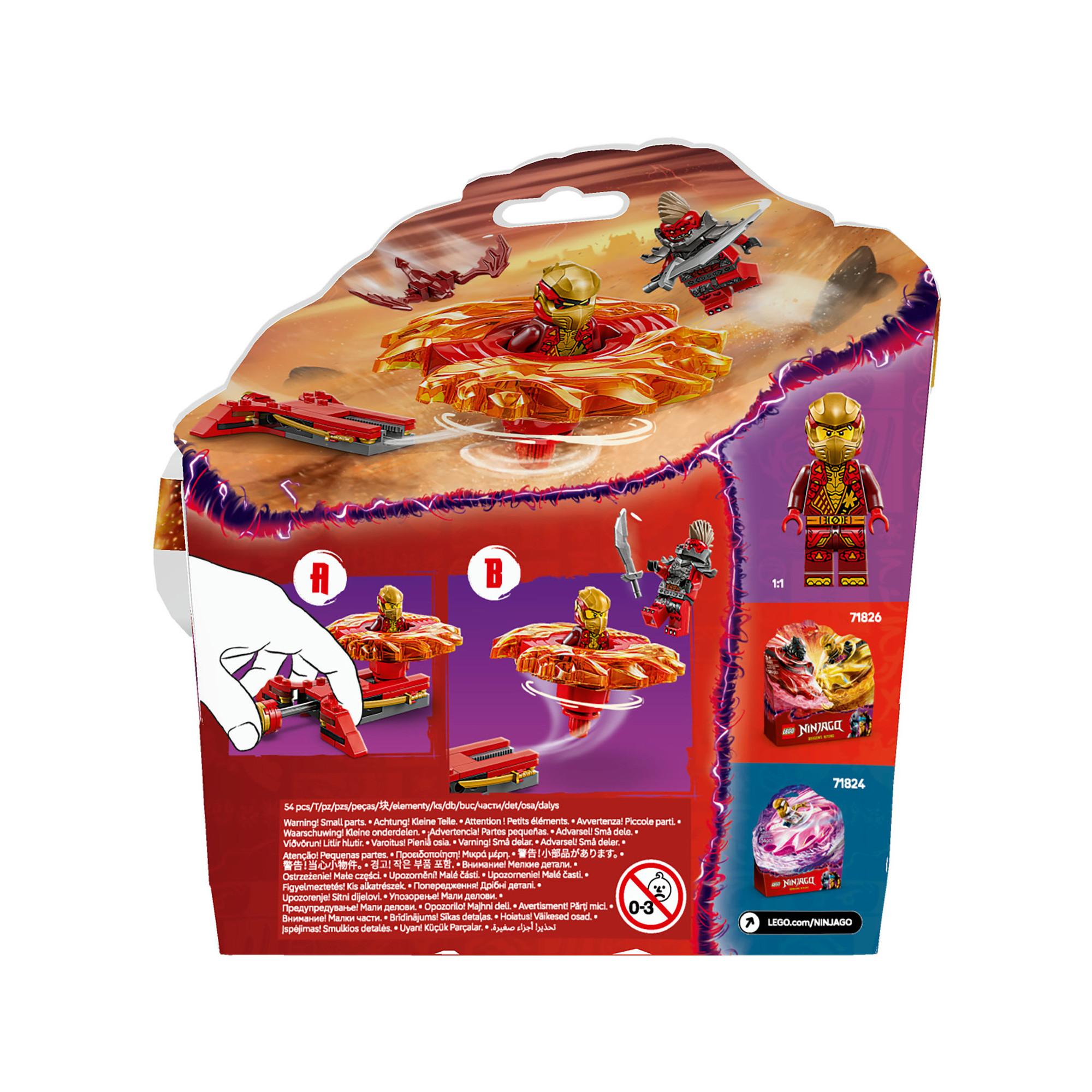 LEGO®  71823 La toupie Spinjitzu du dragon de Kai 