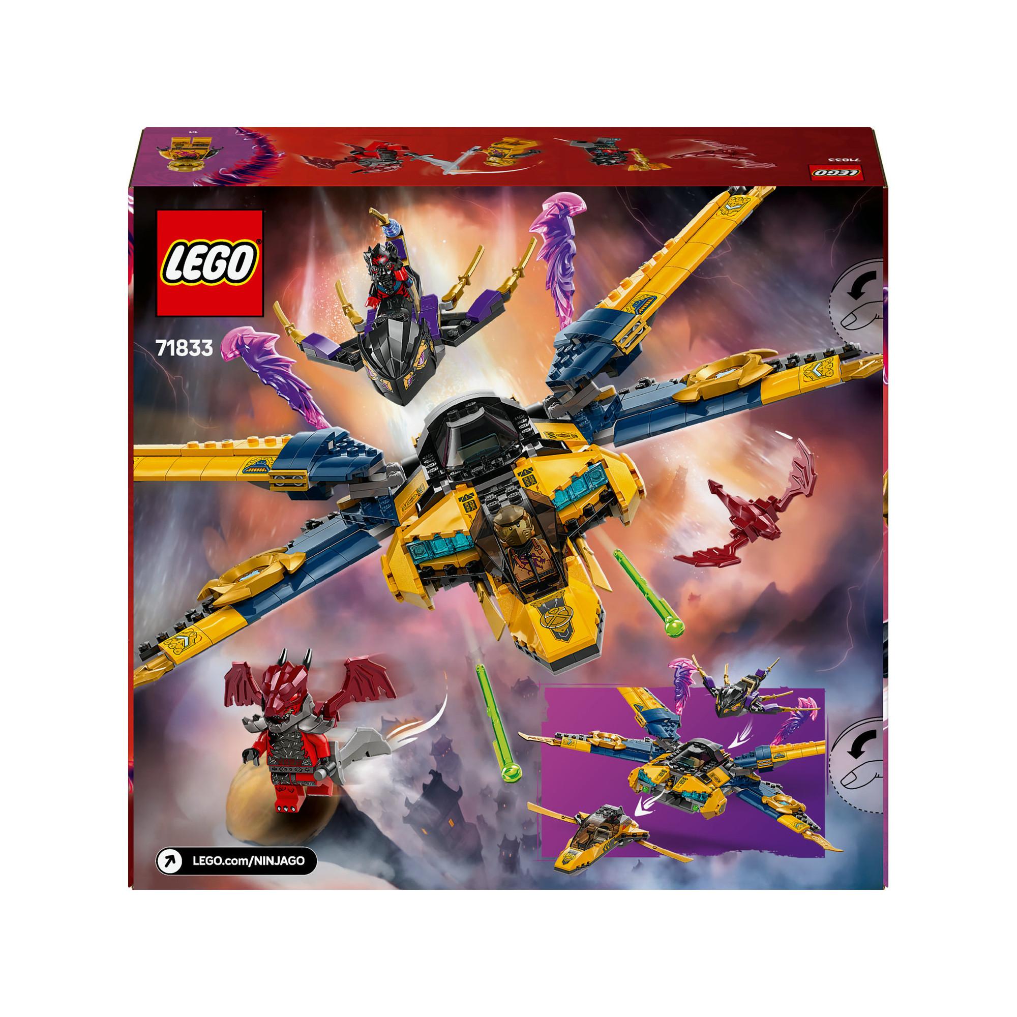 LEGO®  71833 Le super avion tempête de Ras et Arin 