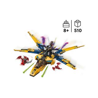 LEGO®  71833 Le super avion tempête de Ras et Arin 