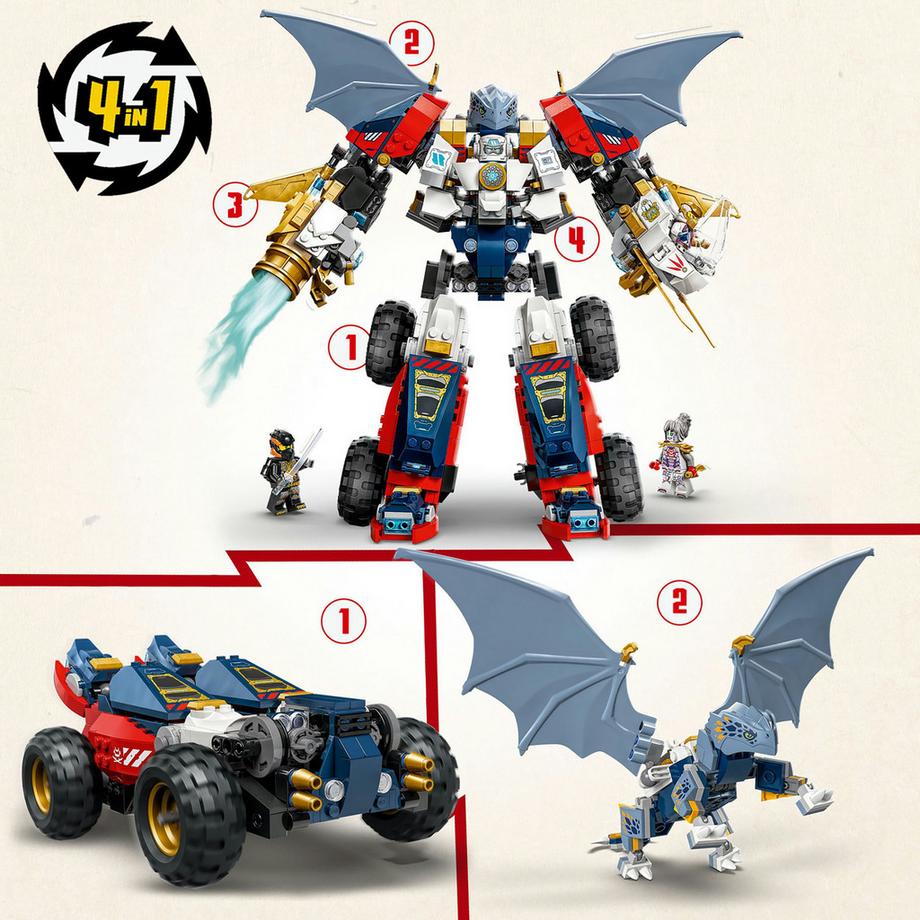 LEGO®  71834 Zanes Ultra-Kombi-Mech 