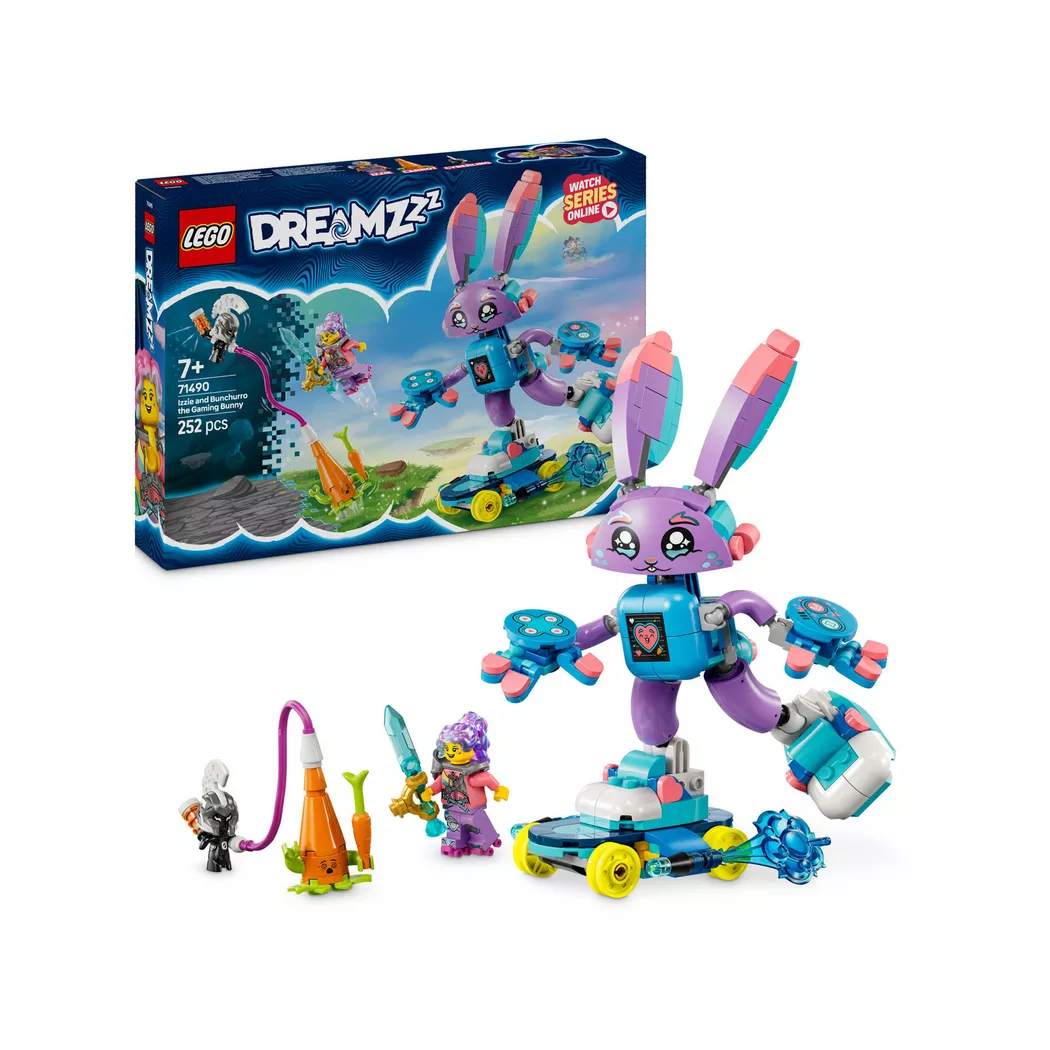 LEGO® - 71490 Izzie und Bunchurro der Gaming-Hase, Multicolor