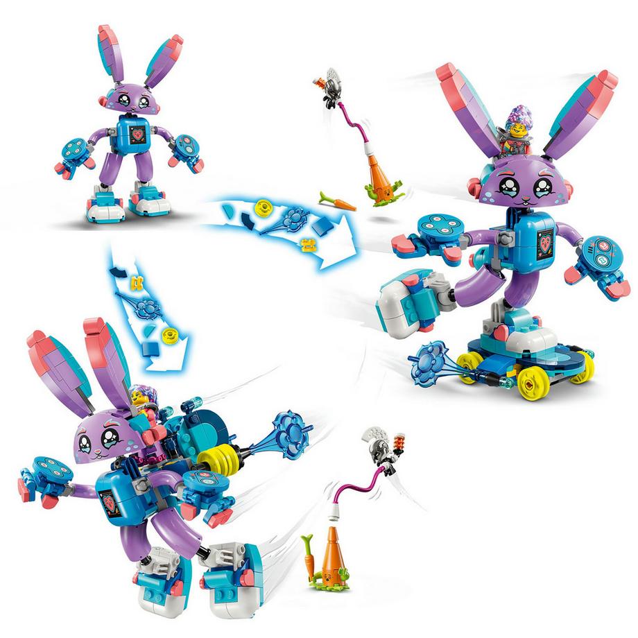 LEGO®  71490 Izzie e il coniglietto del gaming Bunchurro 