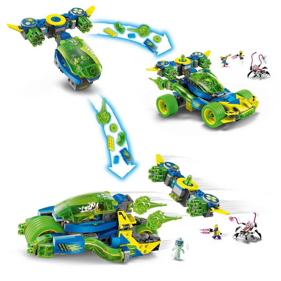 LEGO®  71491 Mateo mit dem Z-Blob Action-Rennwagen 