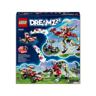 LEGO®  71497 Robot-tigre de Cooper et bolide de Zero 