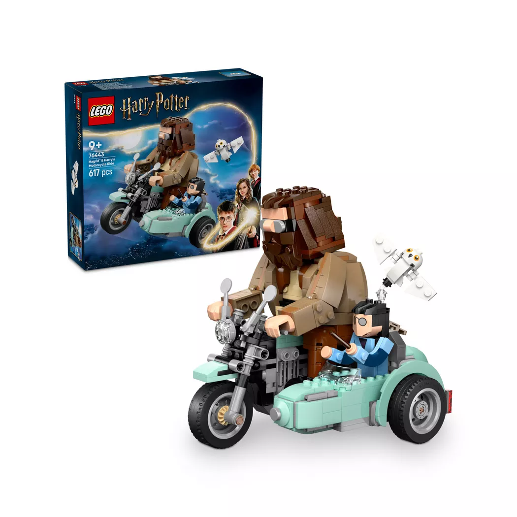 LEGO® - 76443 Hagrids und Harrys Motorradtour, Multicolor