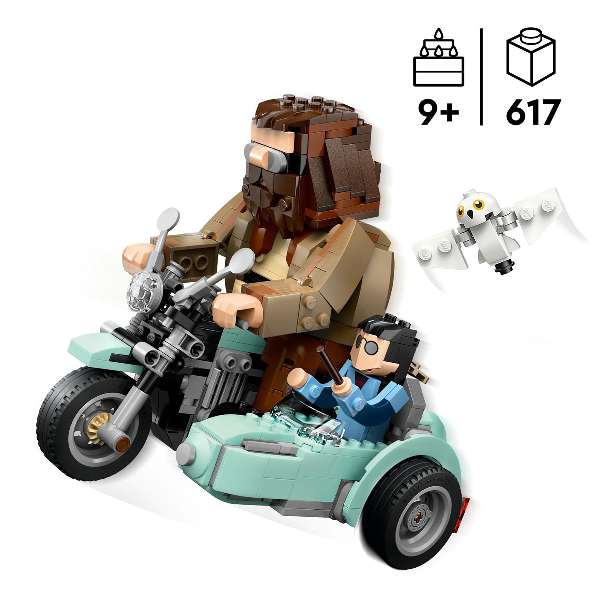 LEGO®  76443 Giro sul sidecar di Hagrid™ e Harry 