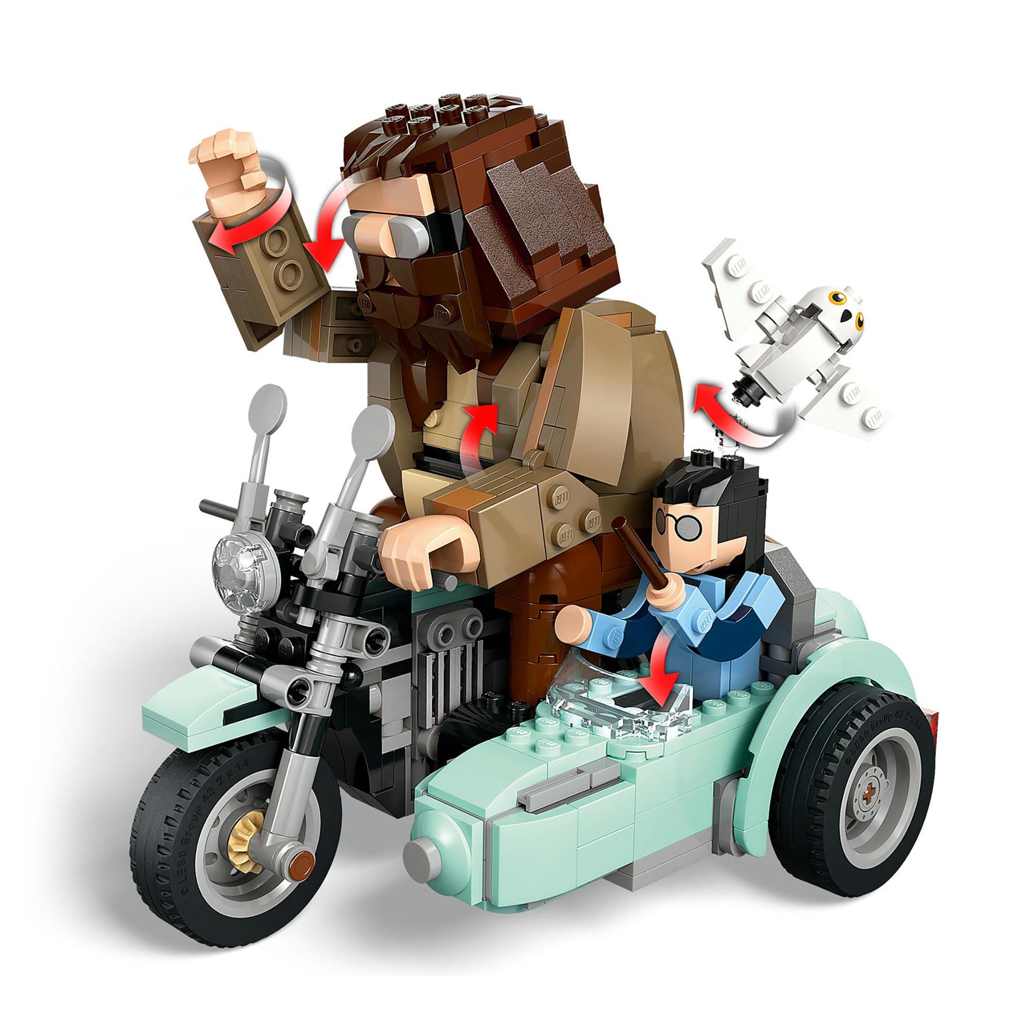 LEGO®  76443 La balade en moto de Hagrid™ et Harry 