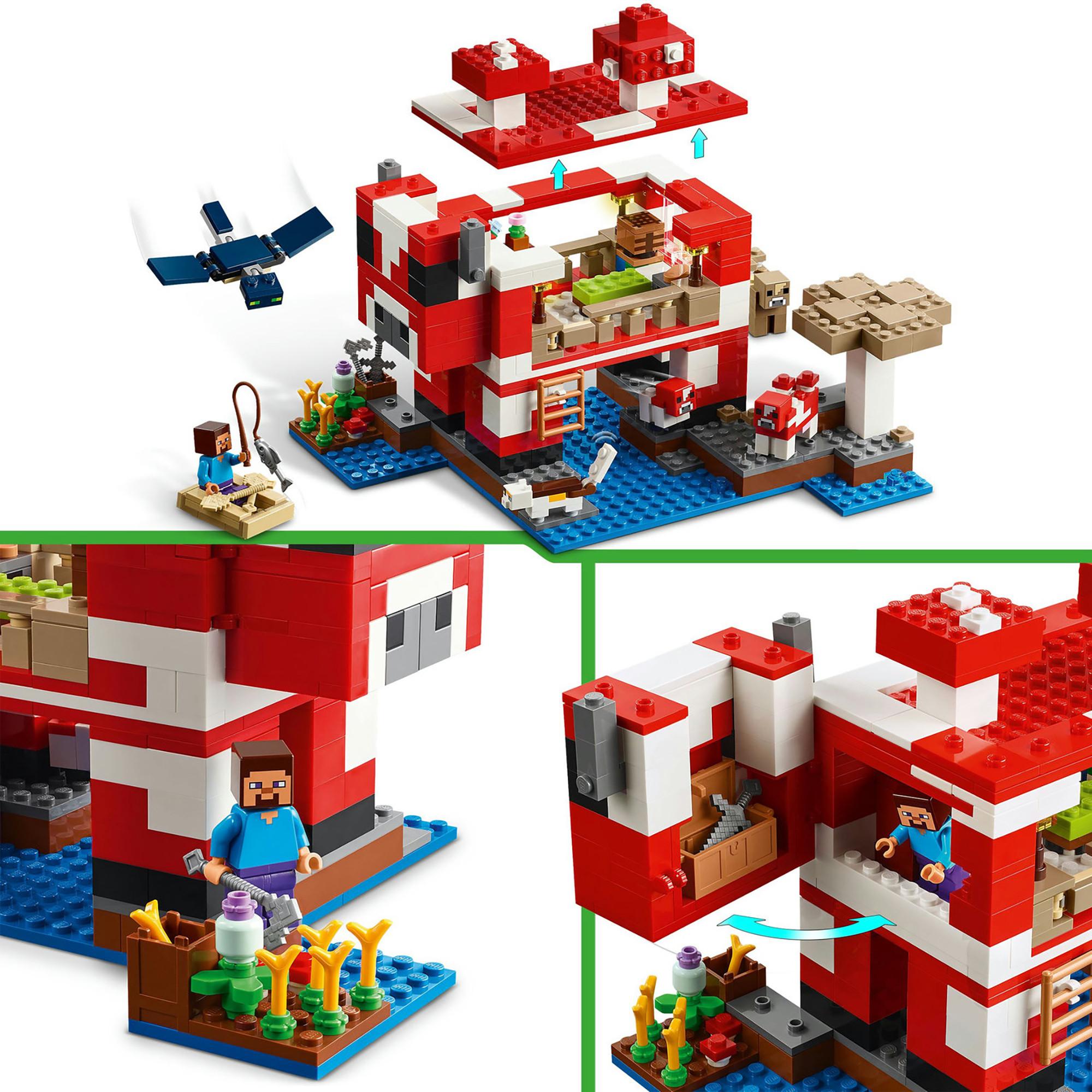 LEGO®  21270 Das Pilzkuh-Haus 