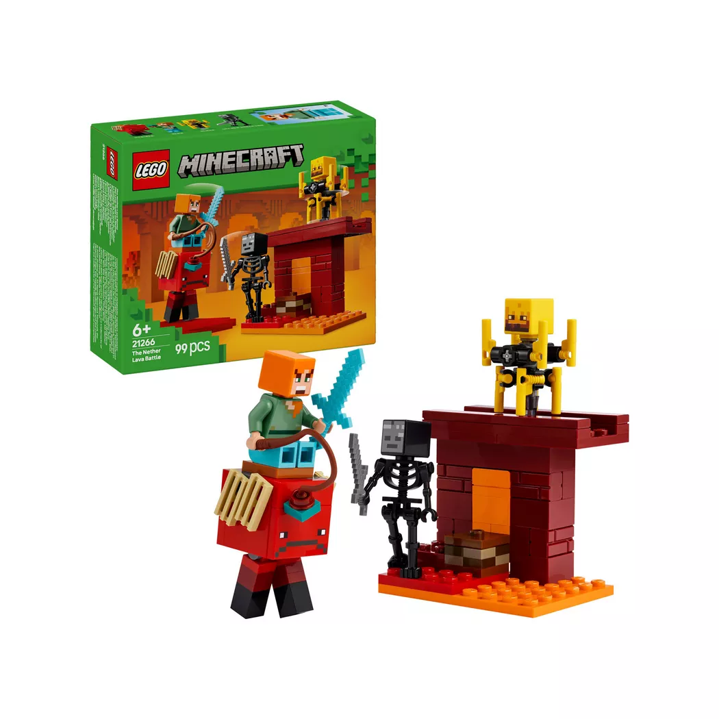 Lego Minecraft Underverden-lavakamp 21266