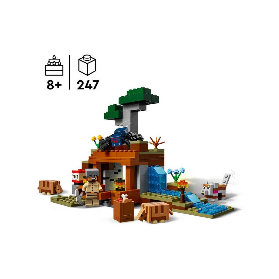 LEGO®  21269 L’expédition dans la mine du tatou 