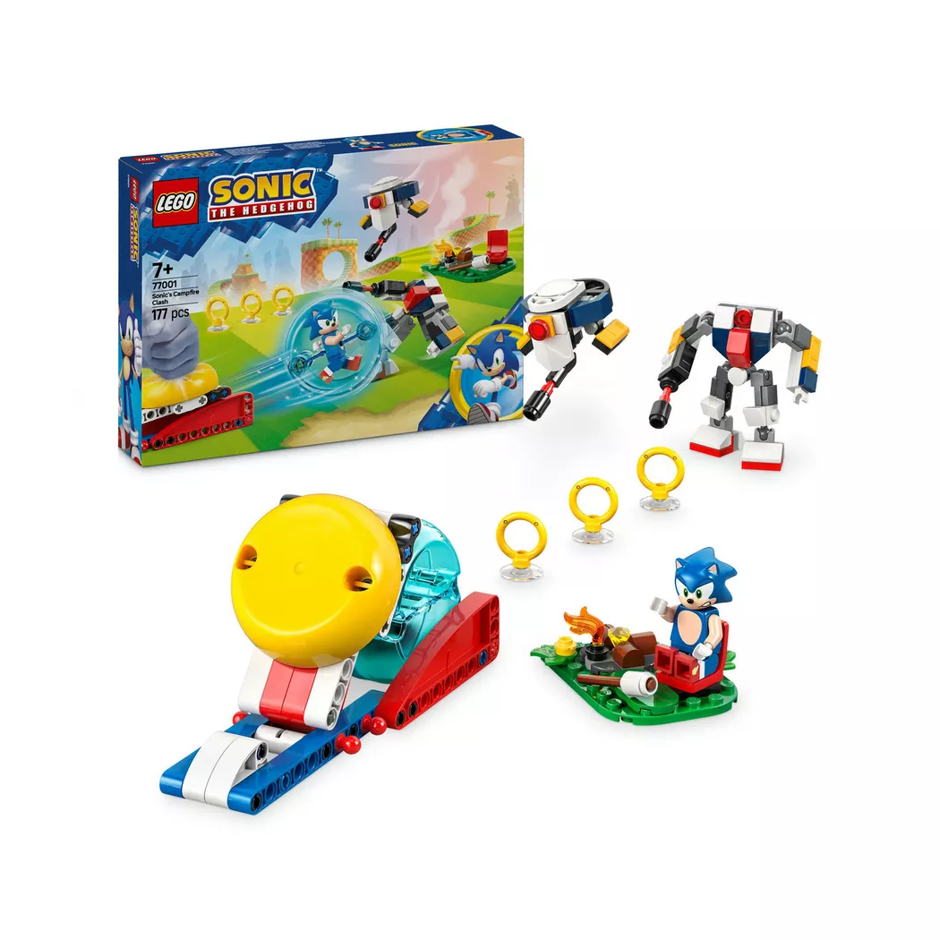 LEGO® Sonic Sonics Showdown am Lagerfeuer 77001
