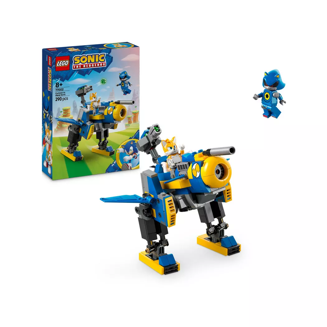Lego Sonic Cyclone mot Metal Sonic 77002