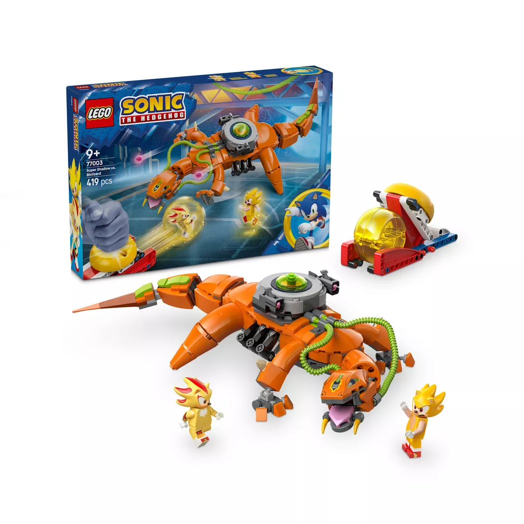 LEGO® Sonic the Hedgehog Super Shadow vs. Biolizard Set 77003