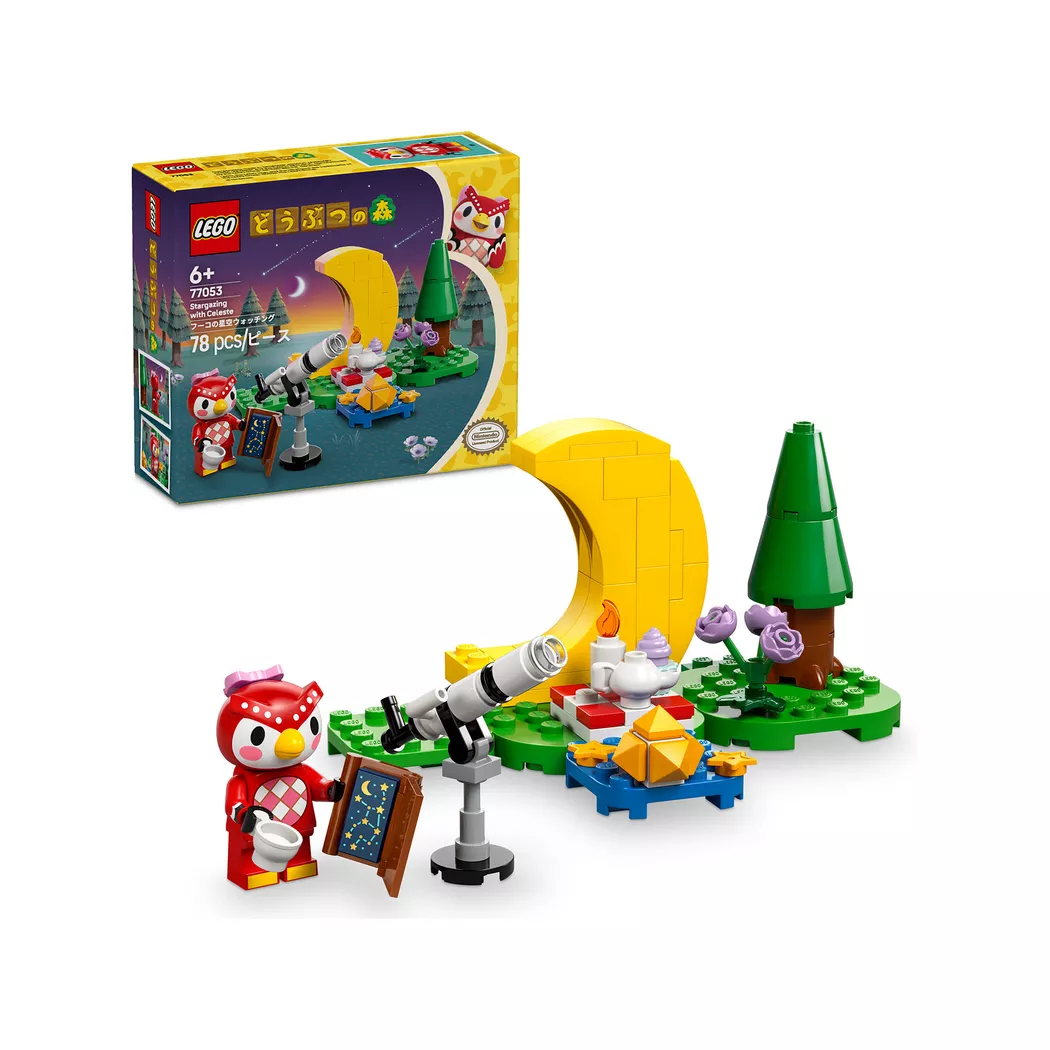 LEGO® Animal Crossing Stargazing with Celeste Toy 77053