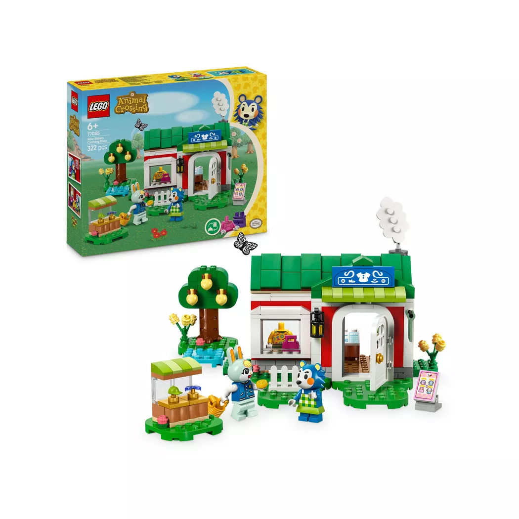 LEGO® Animal Crossing Able Sisters Clothing Shop Toy 77055