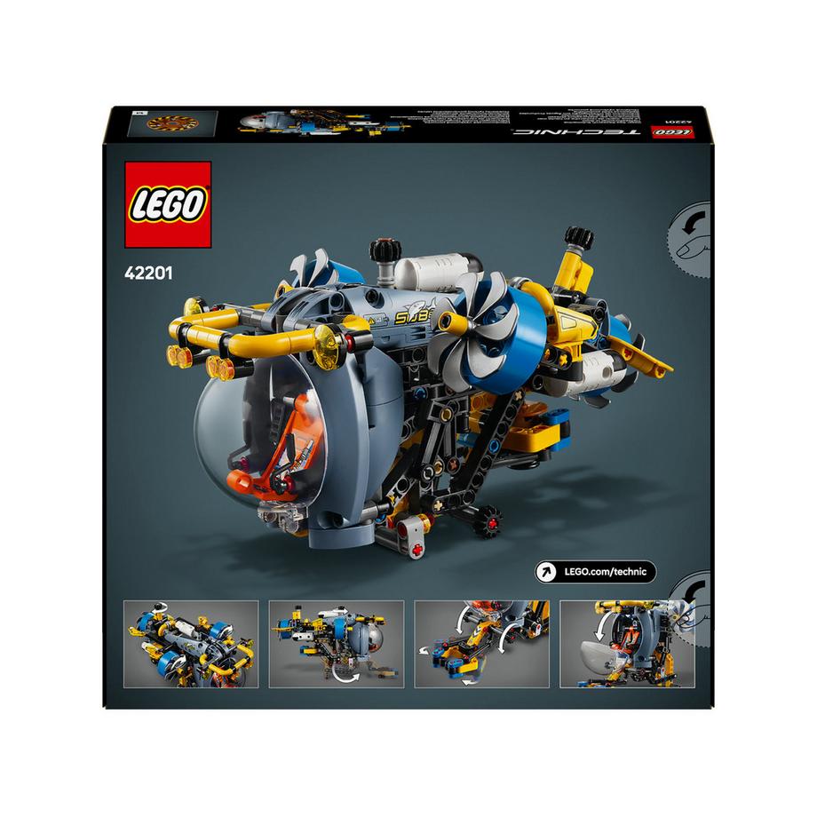 LEGO®  42201 Sottomarino per esplorazioni abissali 