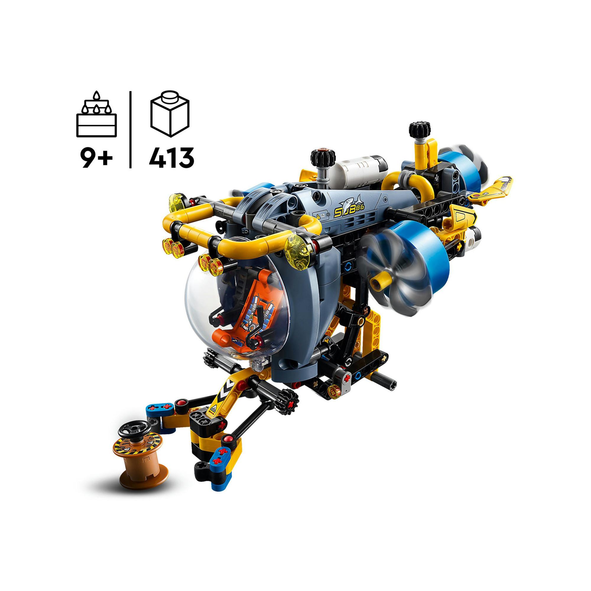 LEGO®  42201 Le sous-marin de recherche en haute mer 