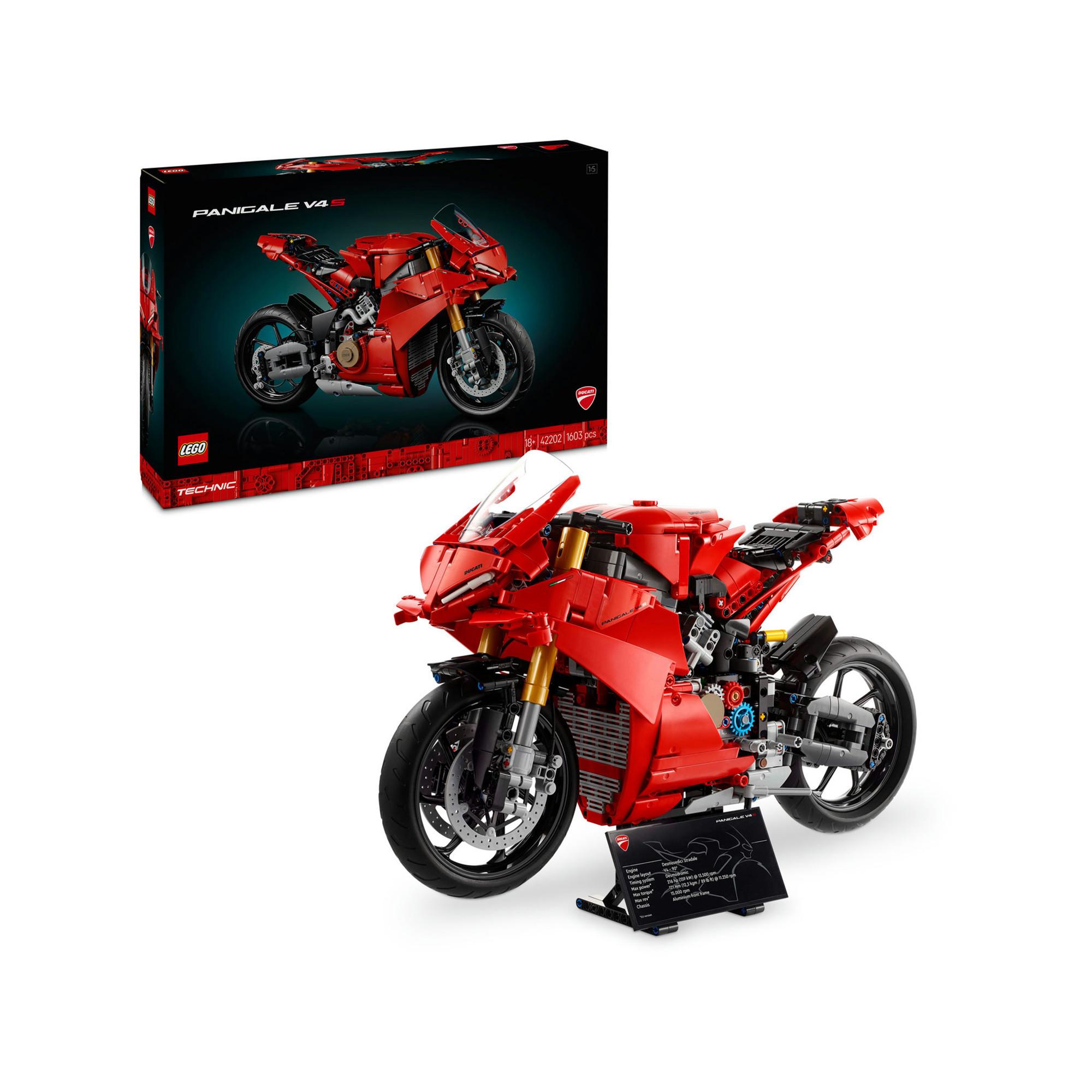 LEGO®  42202 Motocicletta Ducati Panigale V4 S 