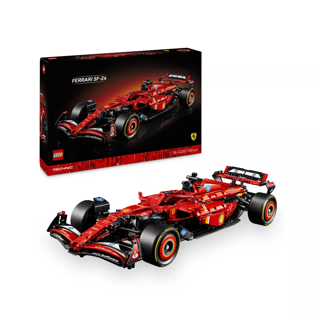 LEGO® Technic Ferrari SF-24 F1 Car Model Kit For Adults 42207