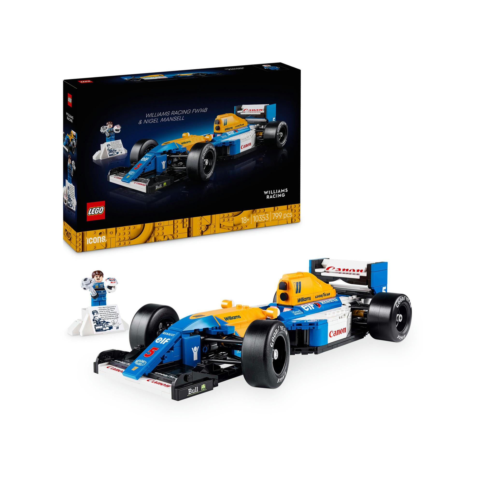 LEGO®  10353 Williams Racing FW14B et Nigel Mansell 