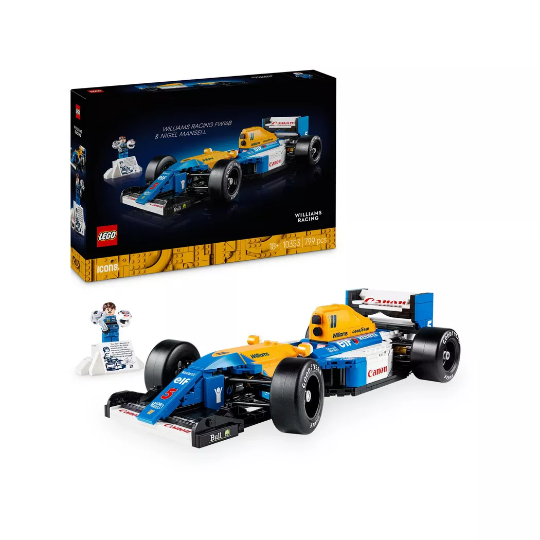 LEGO® Williams Racing FW14B mit Nigel Mansell