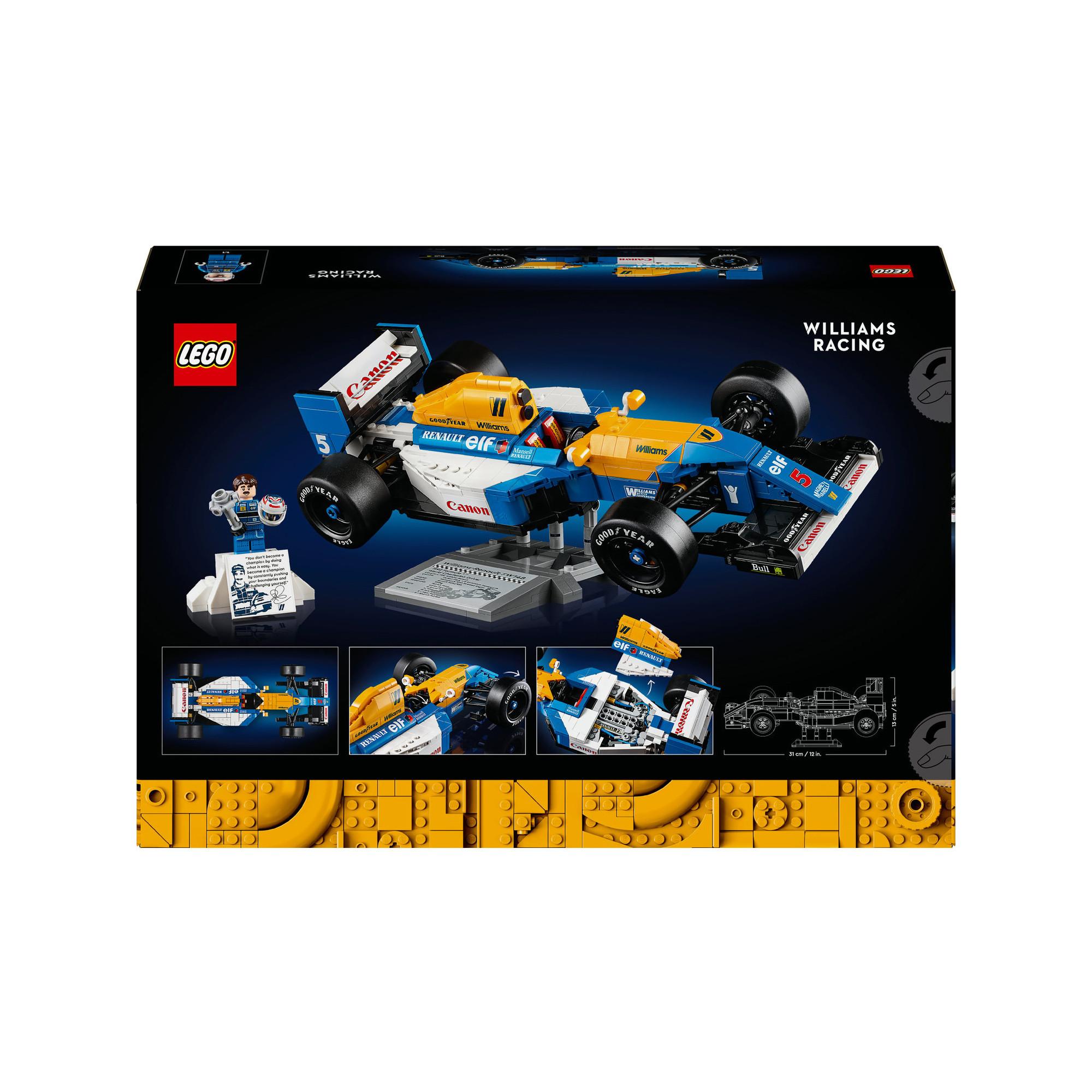 LEGO®  10353 Williams Racing FW14B et Nigel Mansell 