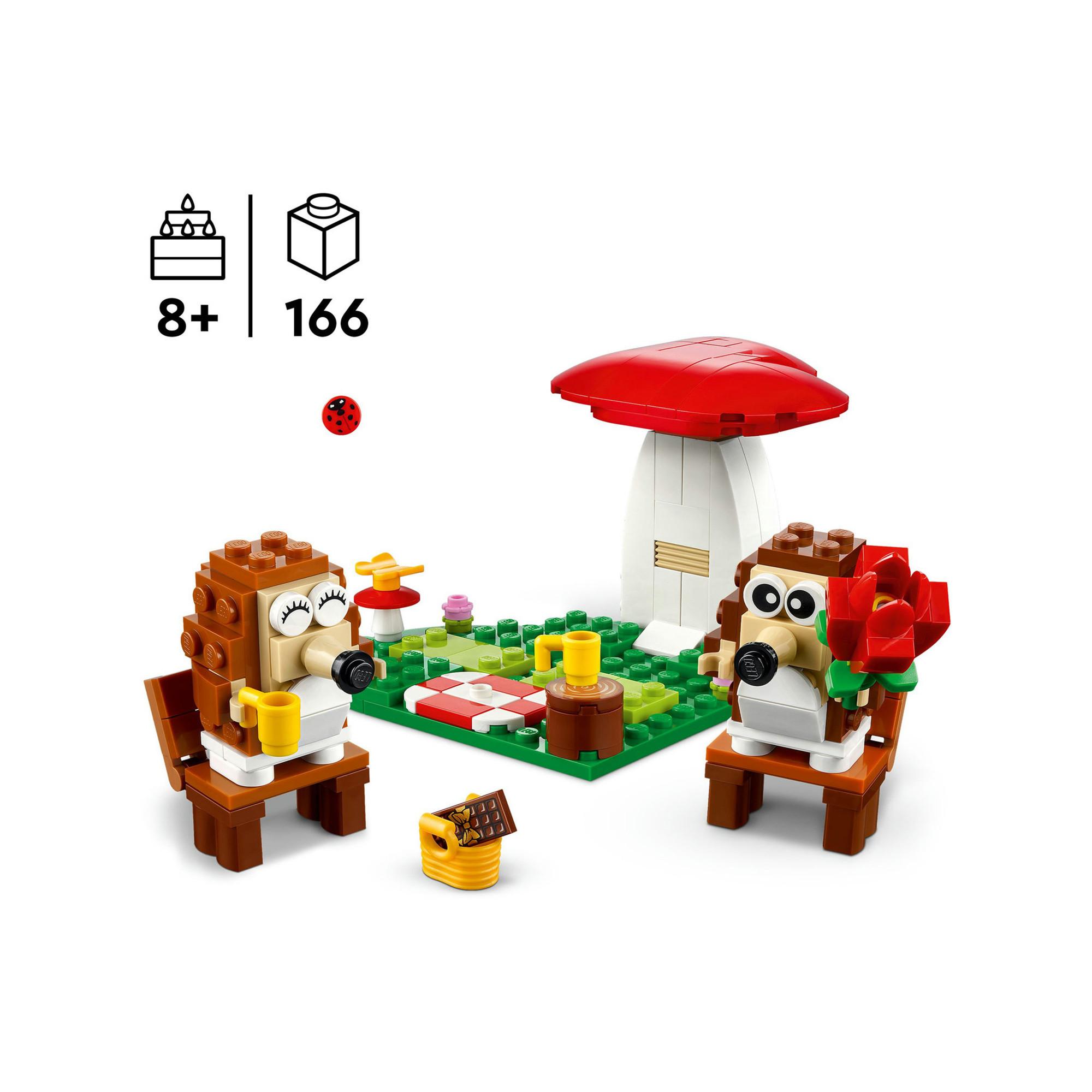 LEGO®  40711 Le pique-nique des hérissons 