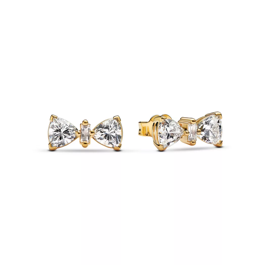 Pandora - Ohrstecker,  Timeless, One Size, Goldfarben
