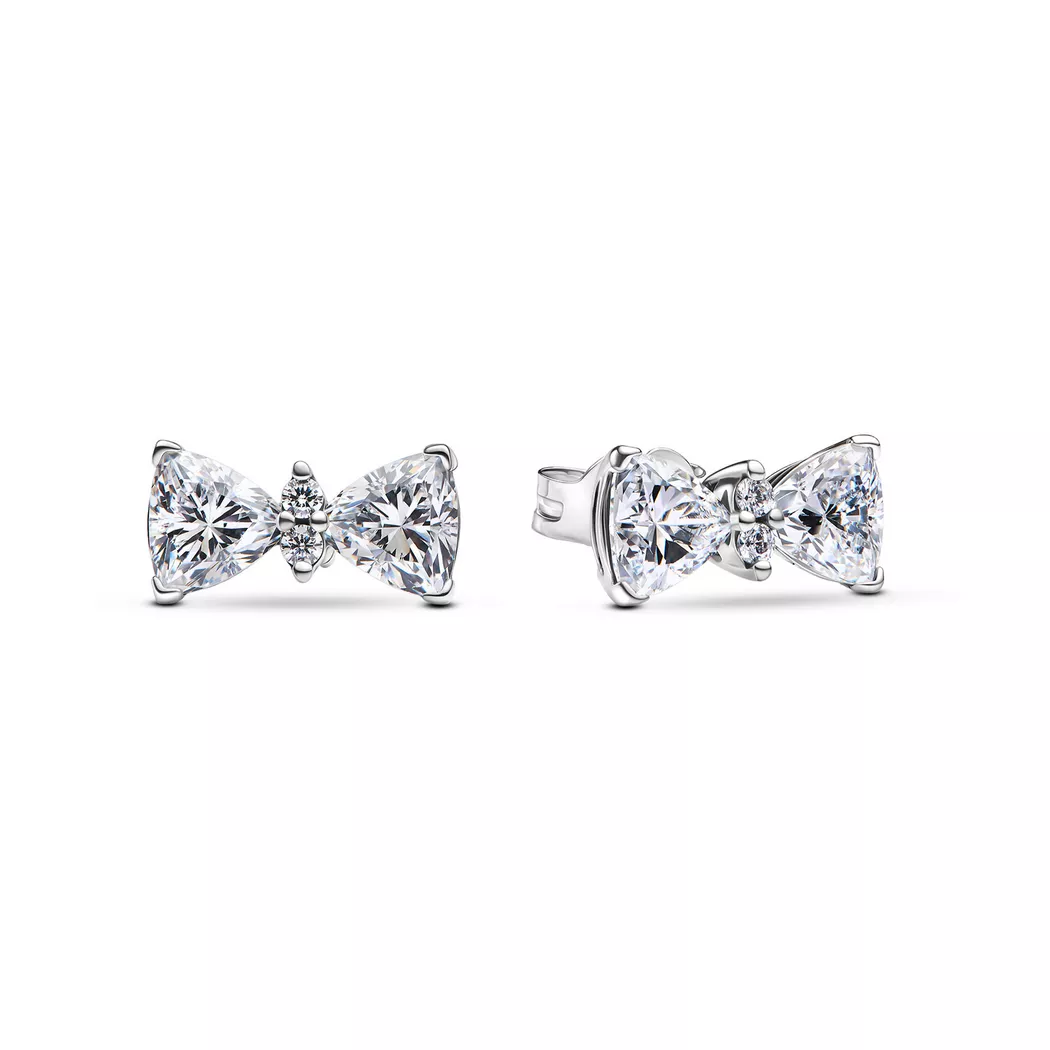 Pandora - Ohrstecker,  Timeless, One Size, Silber 6