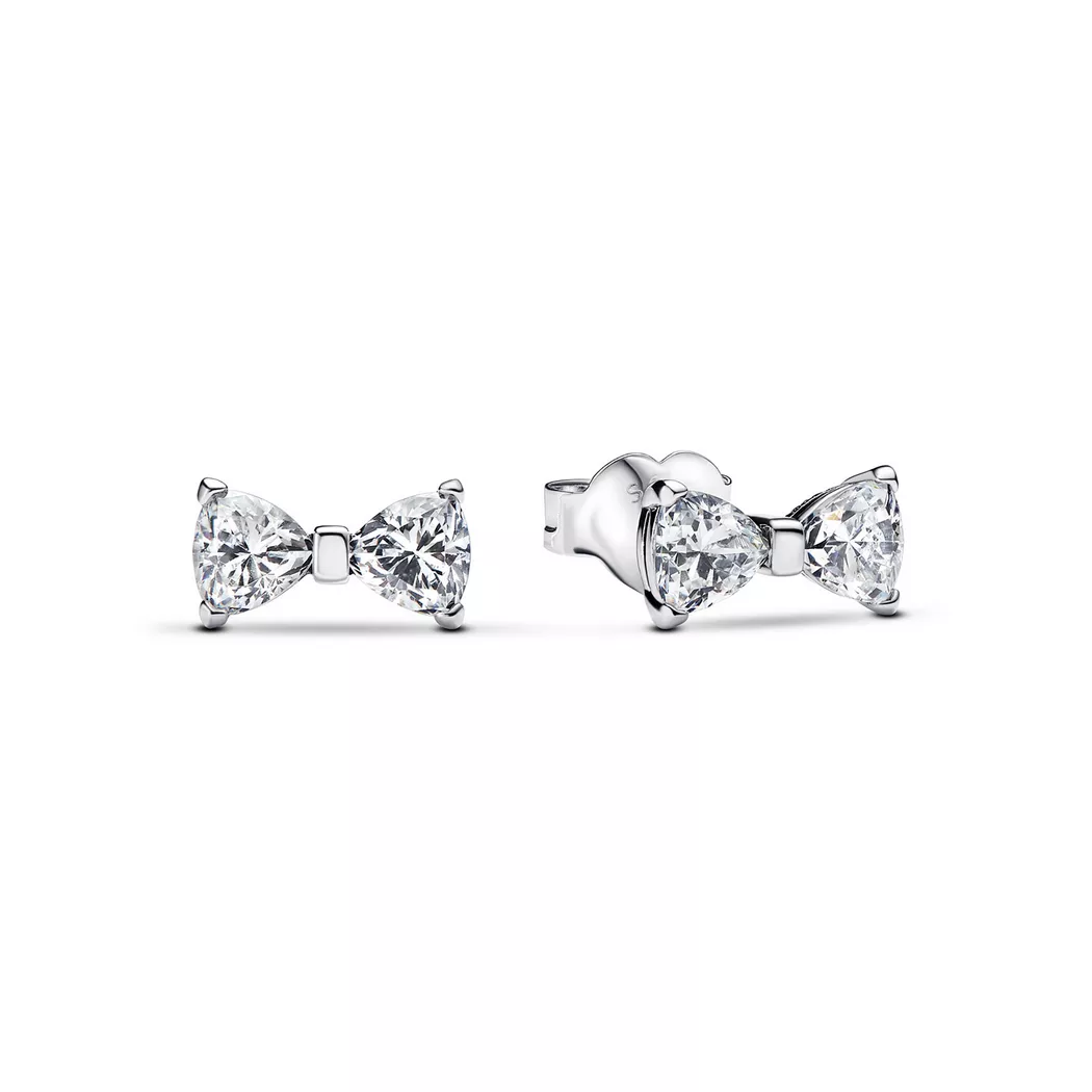 Pandora - Ohrstecker,  Timeless, One Size, Silber 8