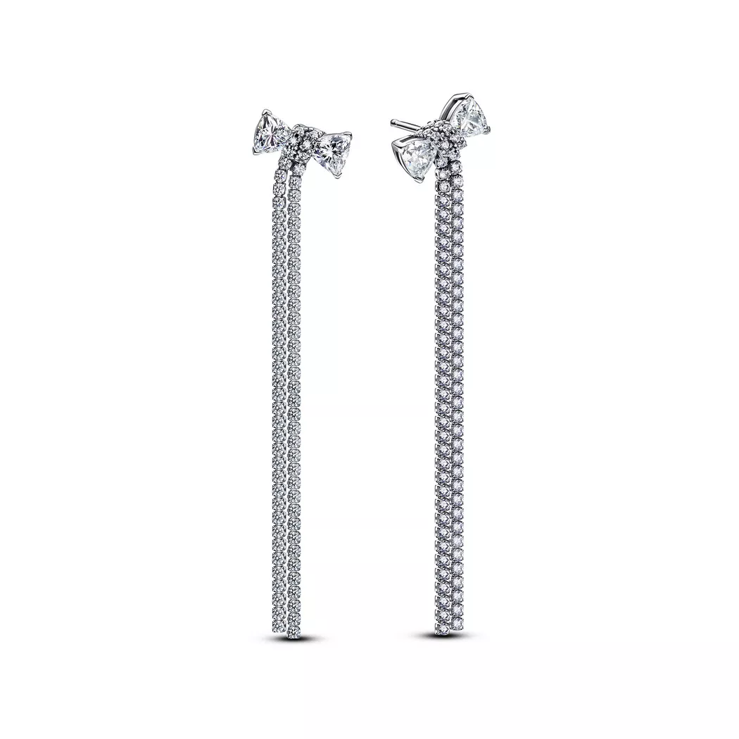 Pandora - Ohrhänger,  Timeless, One Size, Silber