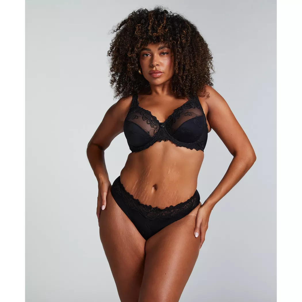 Hunkemöller - Panty, für Damen, Schwarz, Größe XL