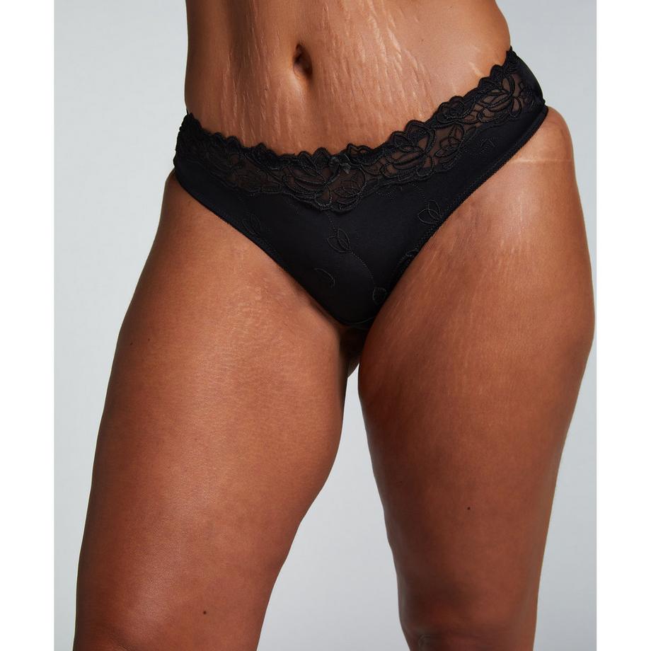 Hunkemöller Panty con ricamo floreale  